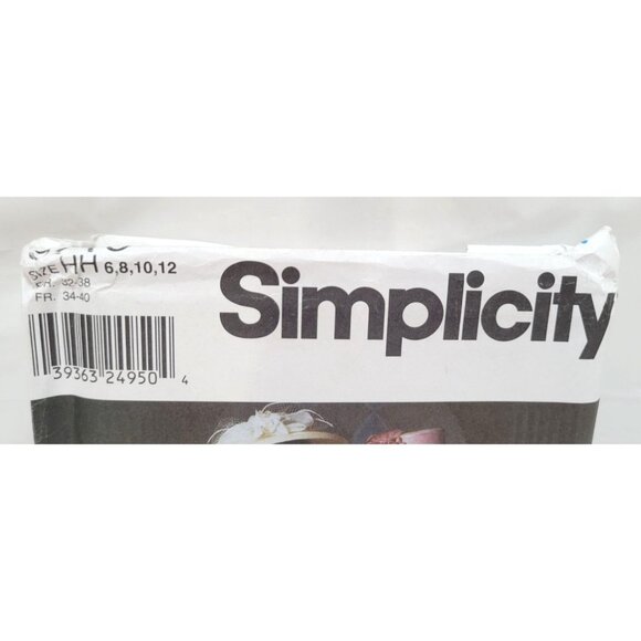 Simplicity Pattern Misses' Costumes 9716 Size HH 6-12 Patti Wagner Miller Uncut - Picture 2 of 3